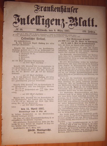 Bad frankenhausen 1887 - bad-frankenhausen, 9.3.1887