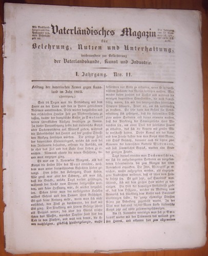 München 1837 zeitung - münchen,