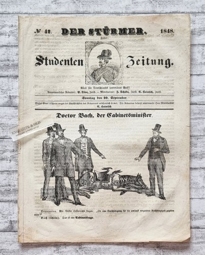 1848 stürmer studenten - 1848,