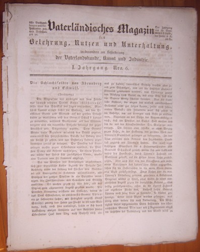 München 1837 zeitung bayern - münchen,