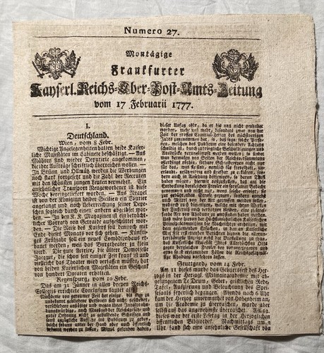 Frankfurter ober postamts - frankfurter, ober-postamts