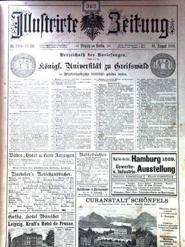 Illustrirte zeitung 1889 - zeitung,