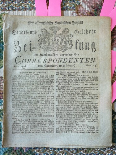 1806 zeitung brünn - 1806,