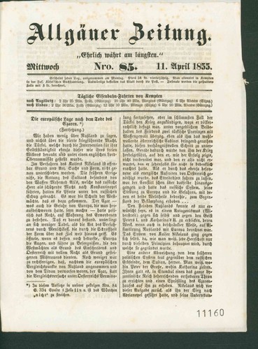 Allgäuer zeitung 85 - zeitung., 11