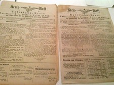 Konvolut: 2 Zeitungen