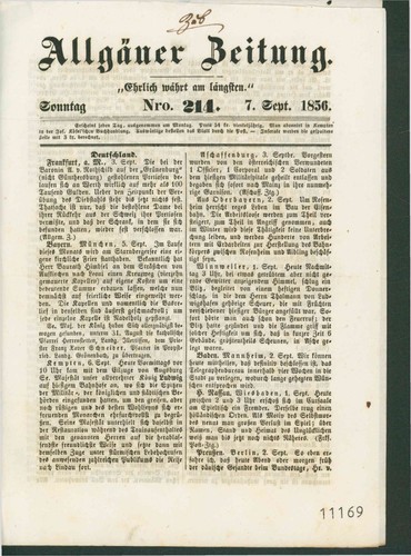 Allgäuer zeitung 214 7 - zeitung, nr.