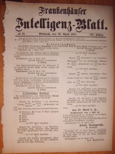 Bad frankenhausen 1887 - bad-frankenhausen, 20.4.1887