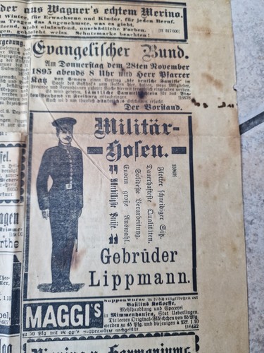 Konvolut alte zeitungen - konvolut,