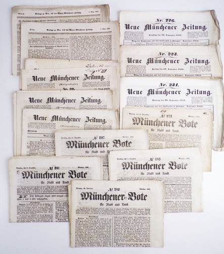 Neue münchner zeitung - zeitung, und