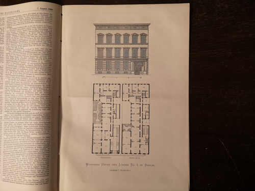 1880 bauzeitung berlin - 1880,