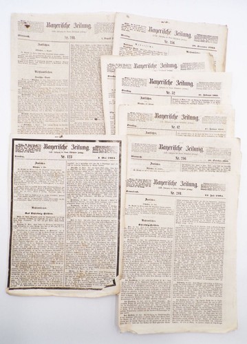 Bayerische zeitung 1863 1866 - bayerische,