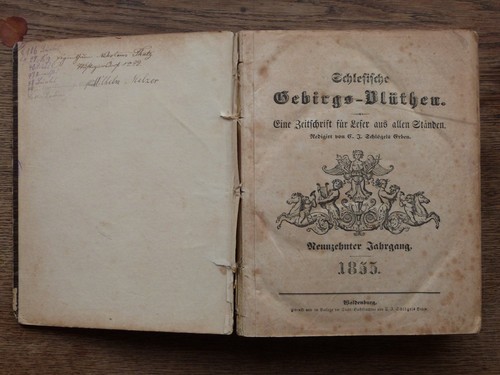 Schlesische gebirgs blüthen - schlesische, gebirgs-blüthen