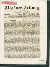 Allgäuer Zeitung. Nr. 97, 23
