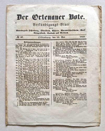 Der ortenauer bote - ortenauer,