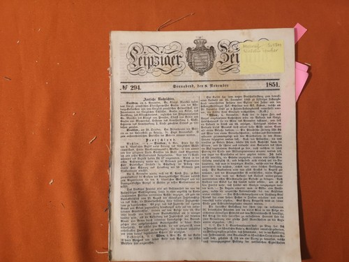 1851 leipzig zeitung 294 - 1851,