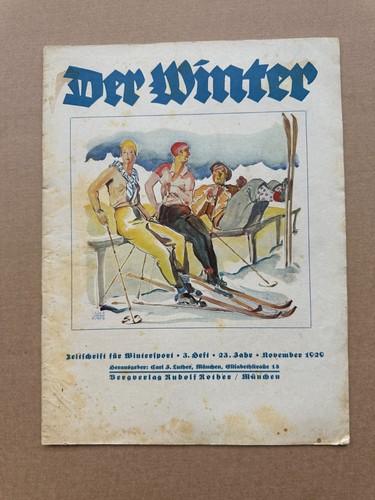 Alte zeitung der winter - alte,