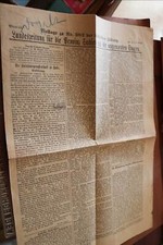 tolle alte Beilage der