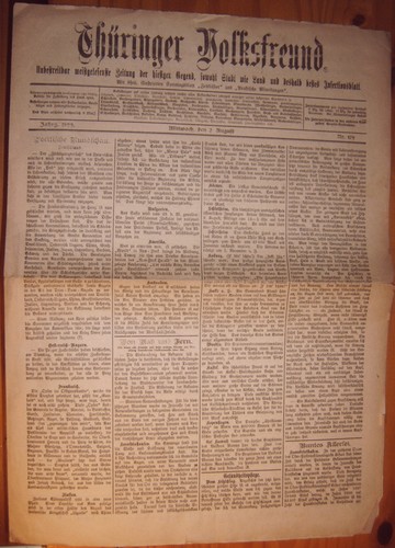 Bad langensalza 1899 - bad-langensalza, 2.8.1899
